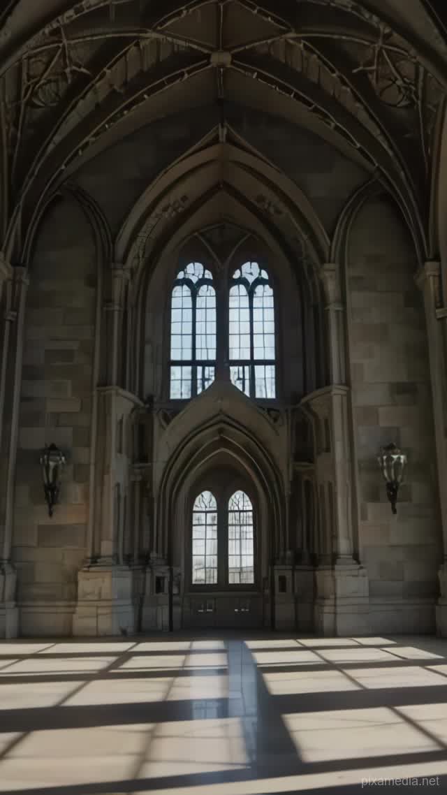 Windsor's Stone Symphony - Architecture & Interior AI stock